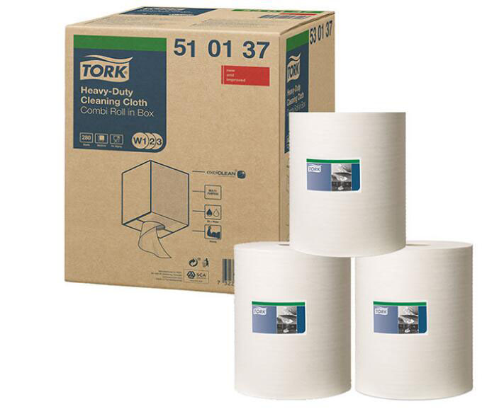  Duokang TORK510137 super multi-purpose industrial wiping cloth (510 white large roll wiping cloth)